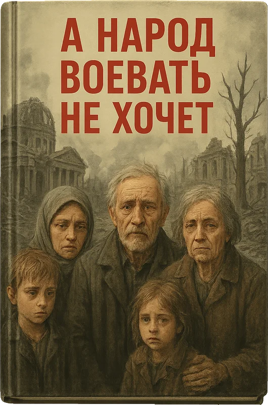 Обложка А народ воевать не хочет