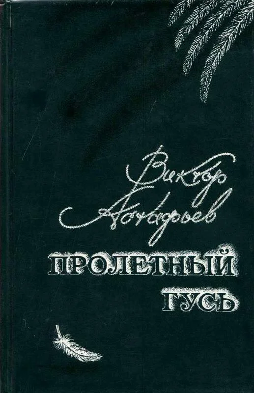 Обложка Пролетный гусь