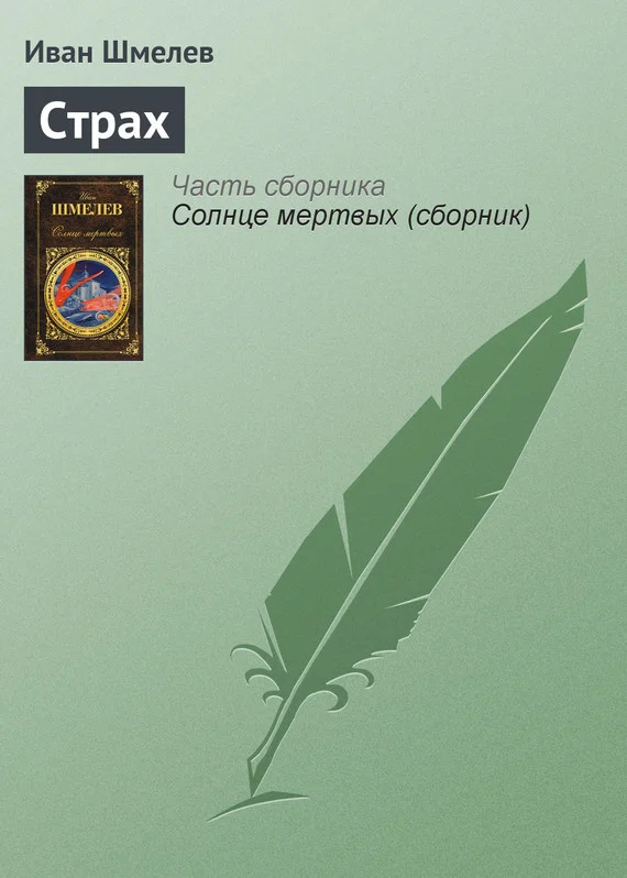 Обложка Страх
