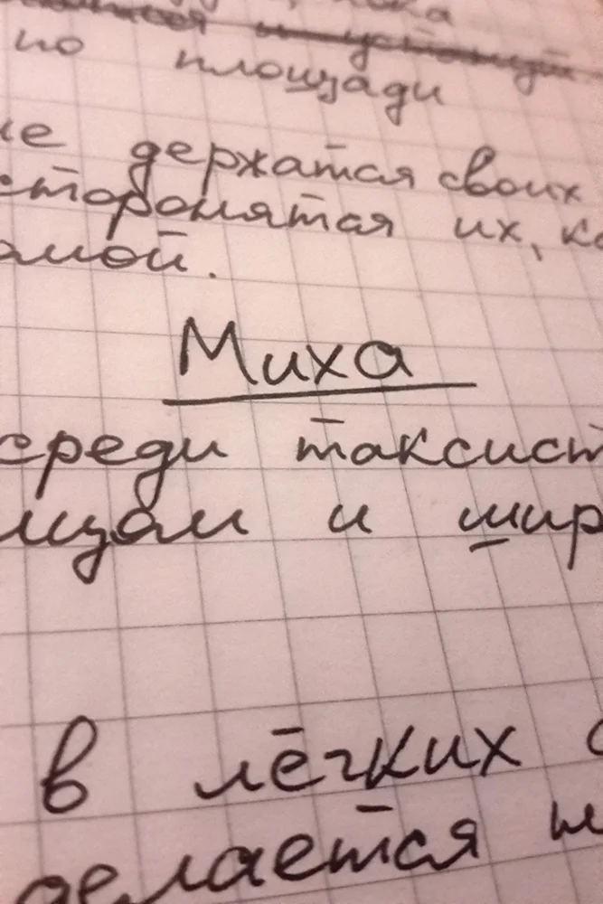 Обложка Миха. Портрет на закате