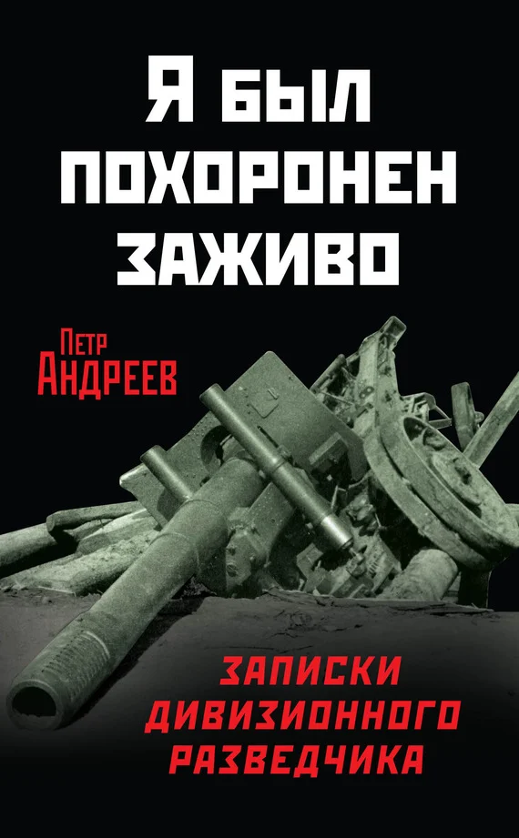 Обложка Я был похоронен заживо. Записки дивизионного разведчика