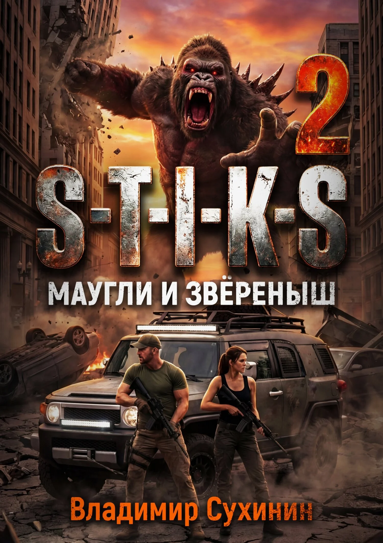 Обложка S-T-I-K-S. Маугли и Зверёныш