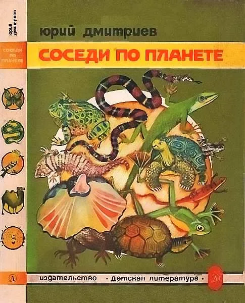 Обложка Соседи по планете  Земноводные и пресмыкающиеся