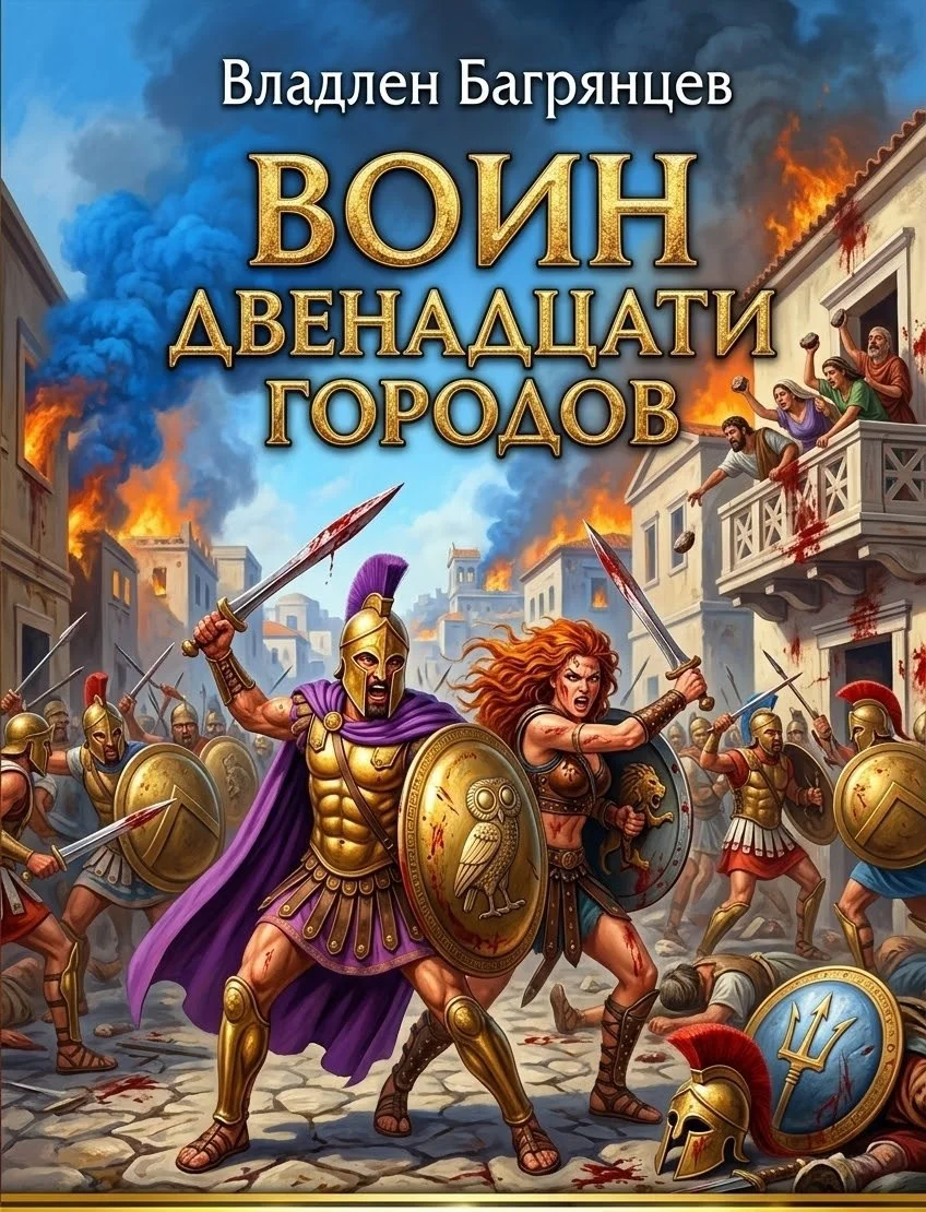 Обложка Воин Двенадцати Городов