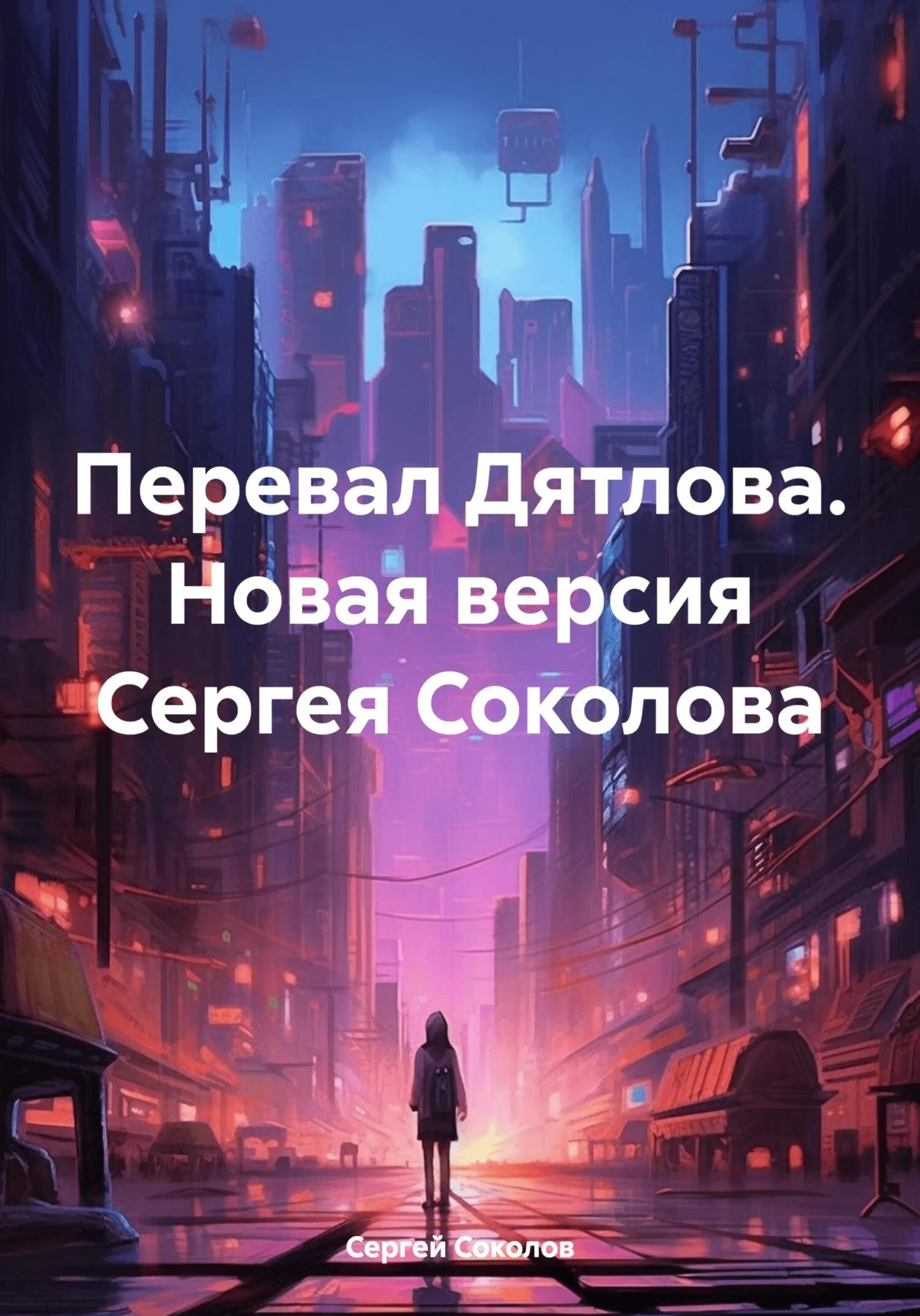 Обложка Перевал Дятлова. Новая версия Сергея Соколова
