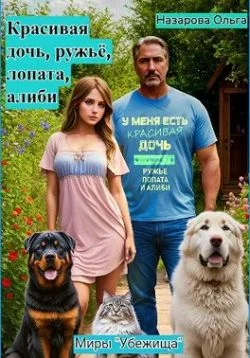 Обложка Красивая дочь, ружьё, лопата, алиби