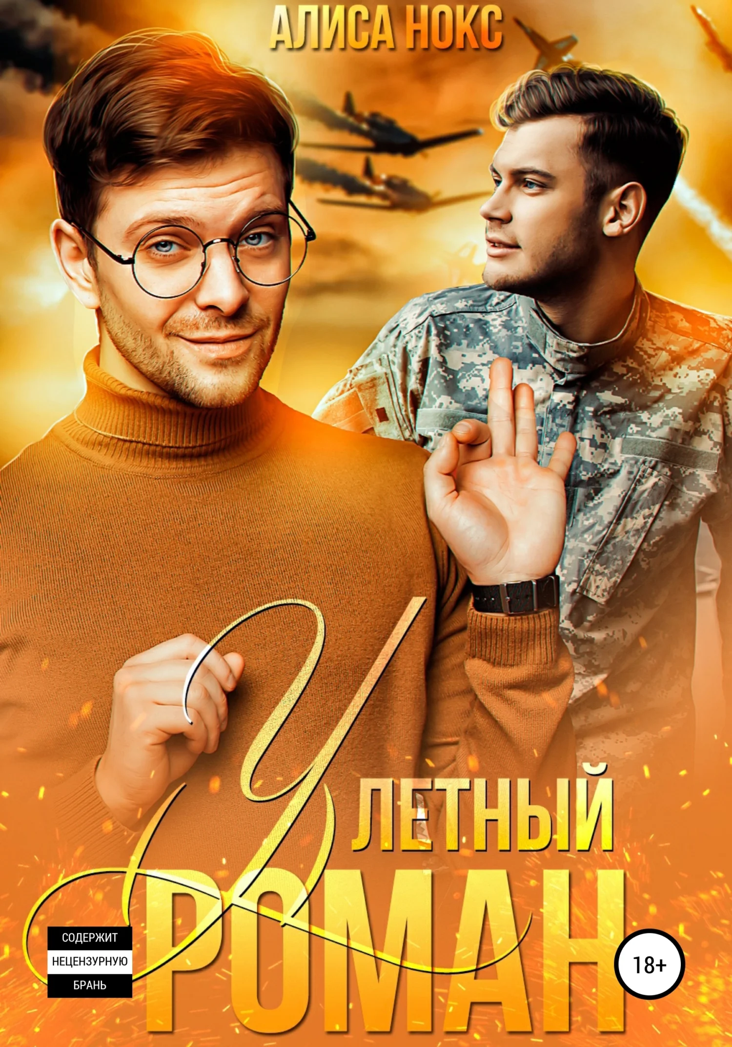 Обложка (У)летный роман