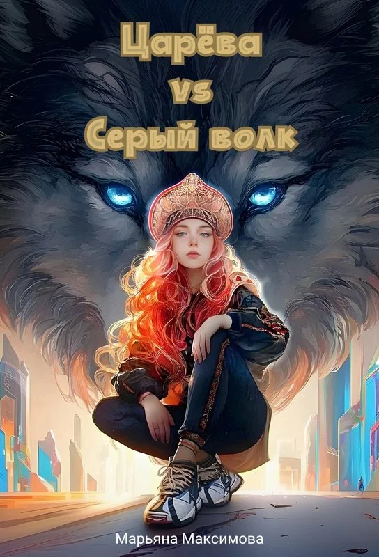 Обложка Царева vs серый волк