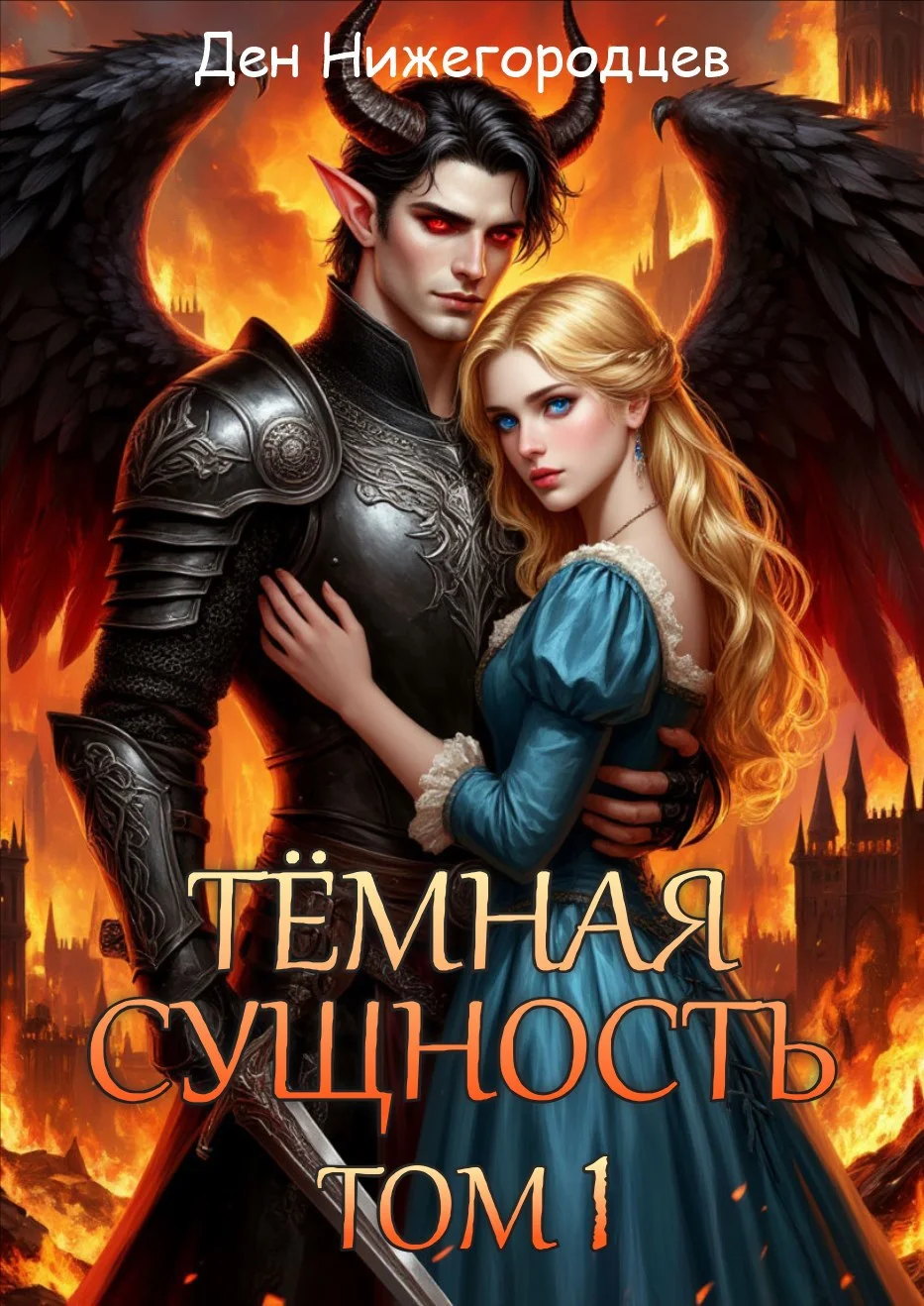 Обложка Тёмная Сущность. Том 1