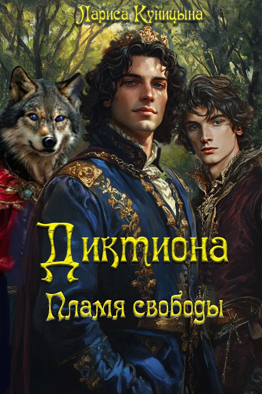 Обложка Диктиона. Пламя свободы