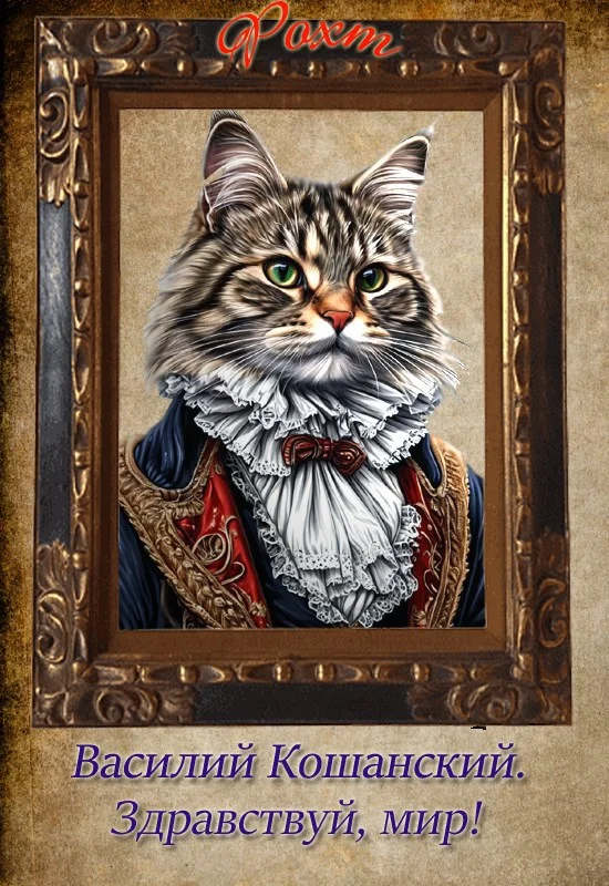 Обложка Василий Кошанский. Здравствуй, мир!