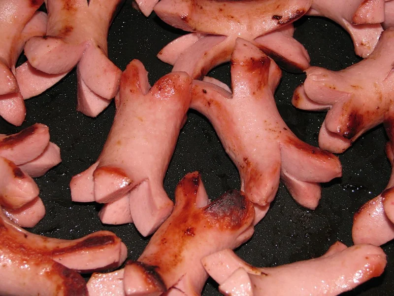 Обложка Жареные сосиски