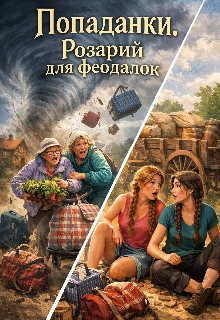 Обложка Попаданки. Розарий для феодалок.