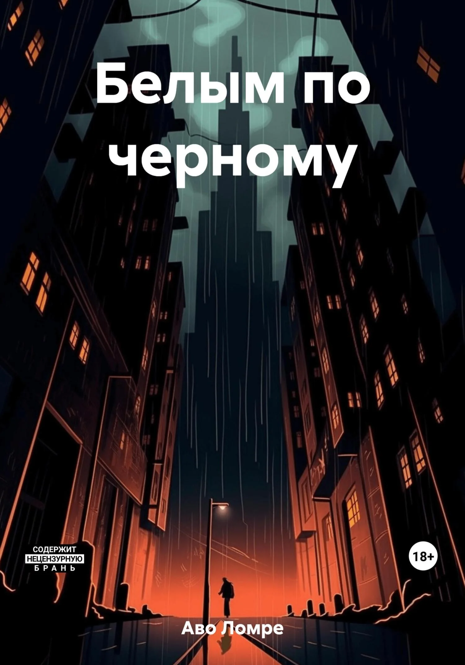 Обложка Белым по черному