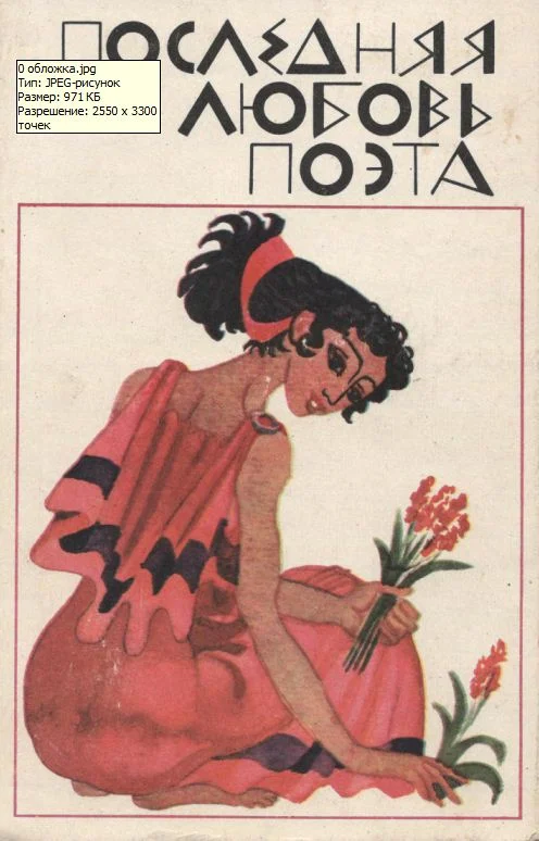 Обложка Последняя любовь поэта