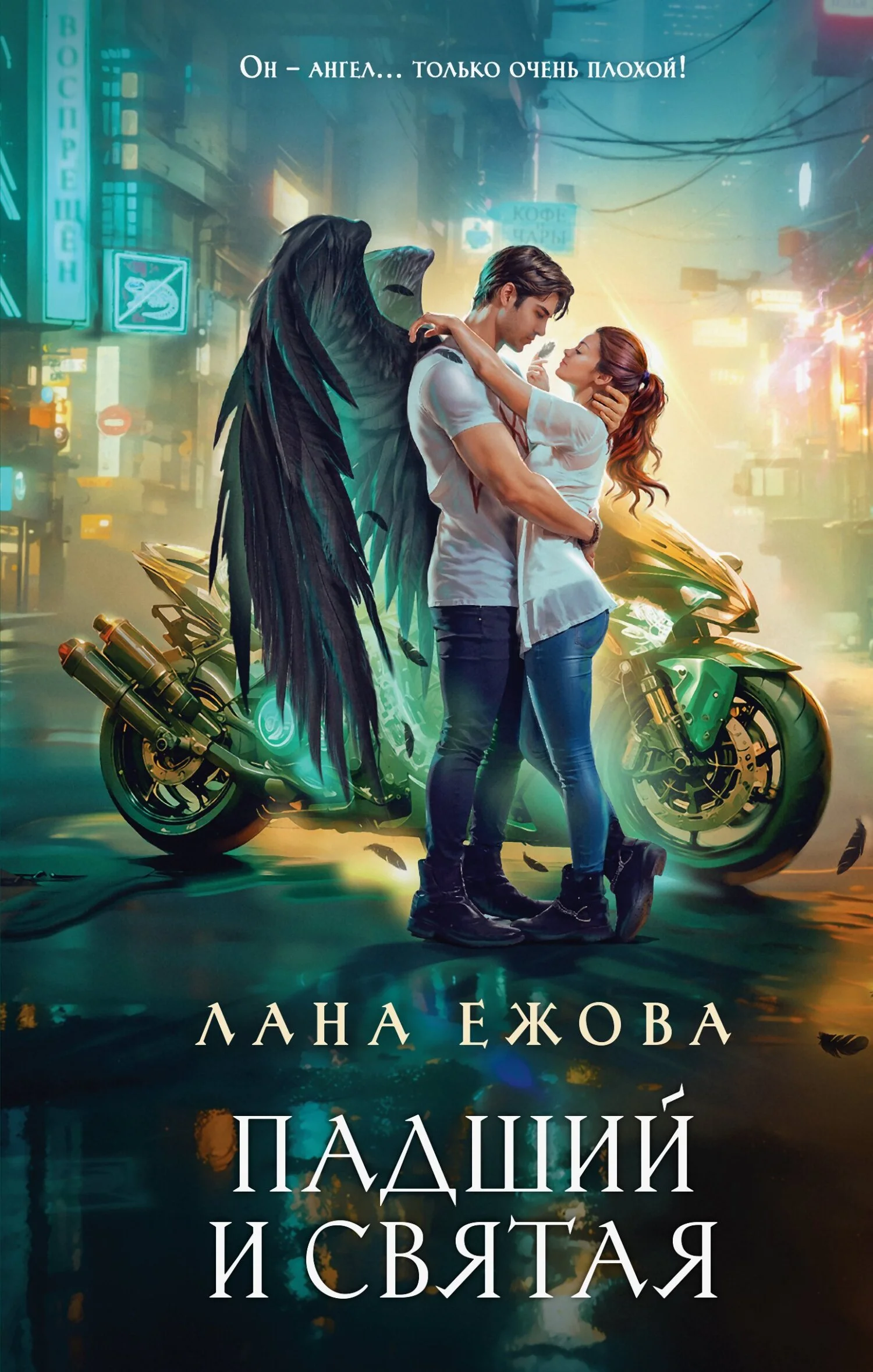 Обложка Падший и Святая