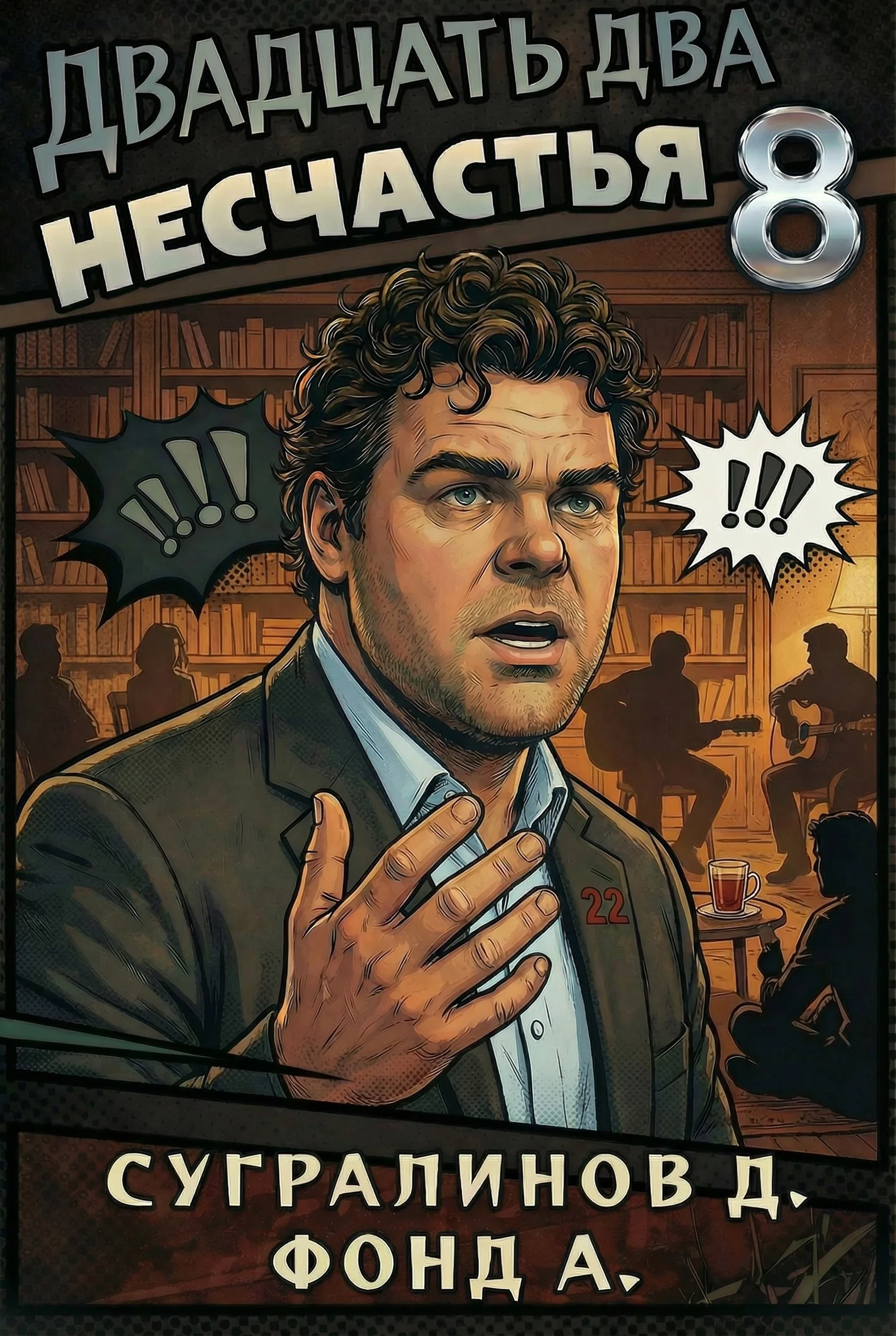 Обложка Двадцать два несчастья. Том 8