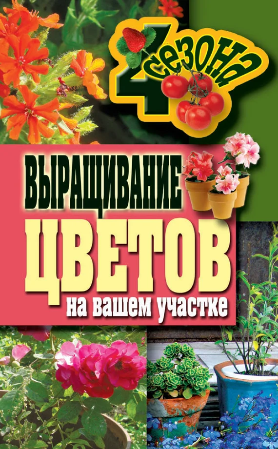 Обложка Выращивание цветов на вашем участке