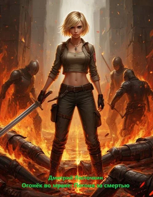 Обложка Огонек во мраке: Погоня за смертью