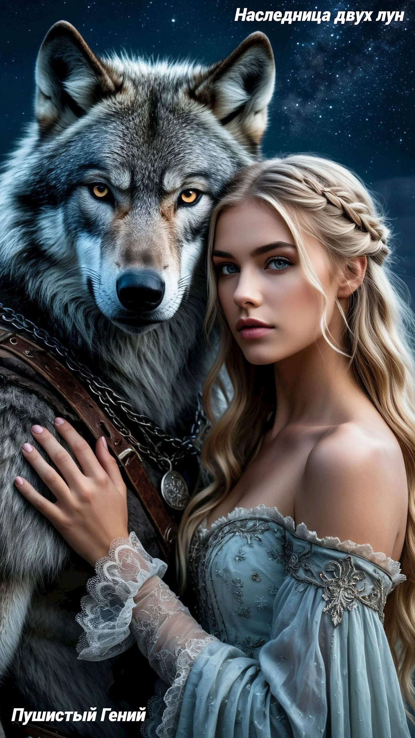 Обложка Наследница двух лун