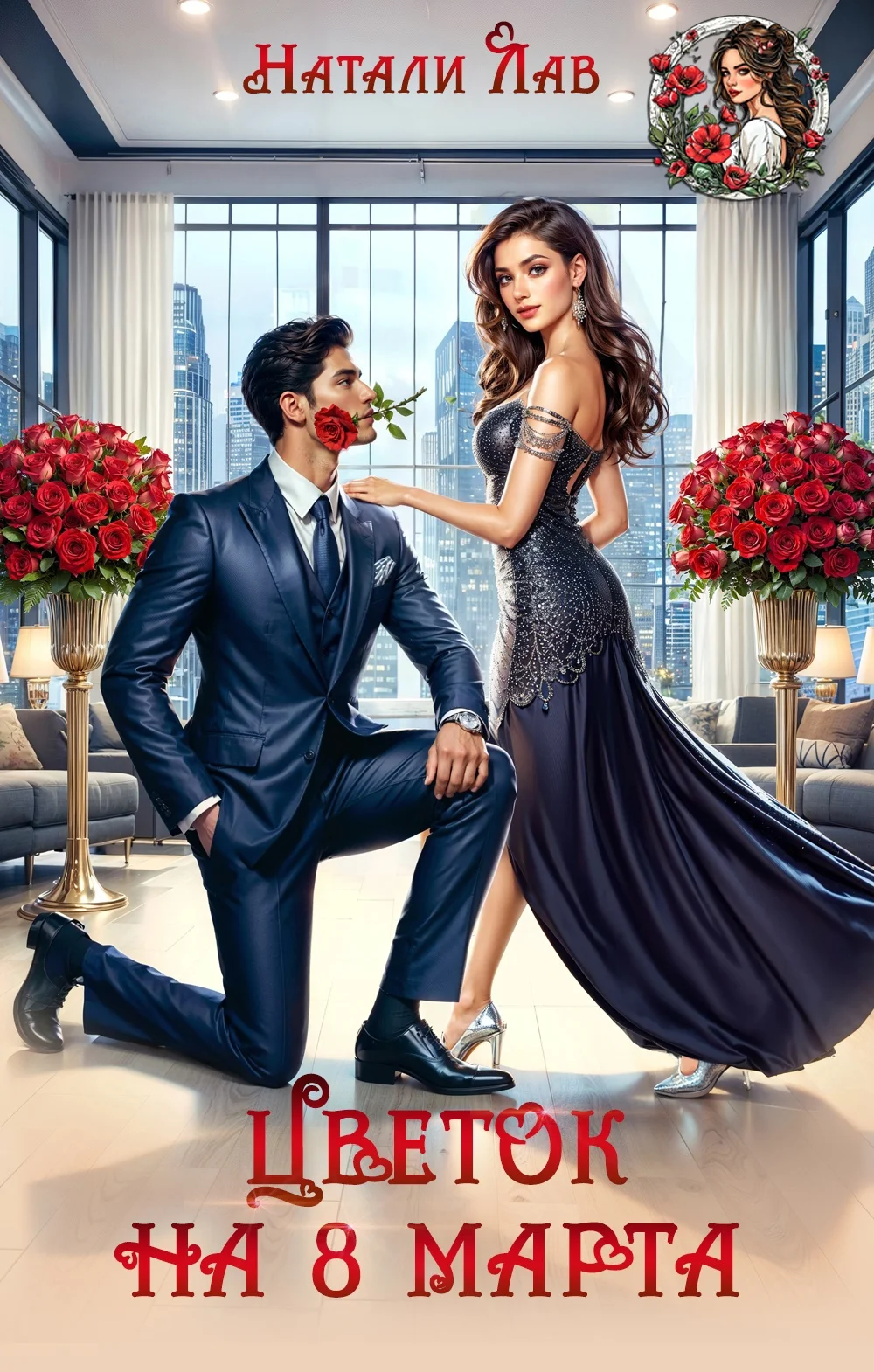 Обложка Цветок на 8 Марта