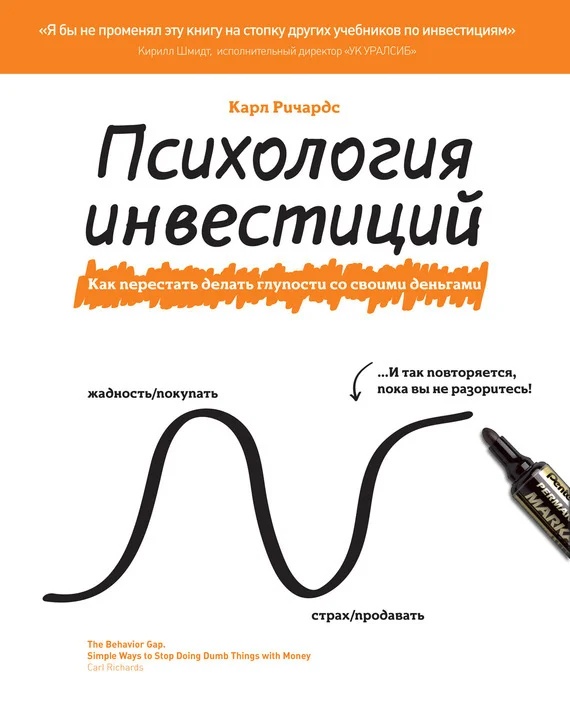 Обложка Психология инвестиций. Как перестать делать глупости со своими деньгами