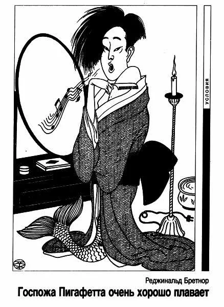 Обложка Госпожа Пигафетта очень хорошо плавает