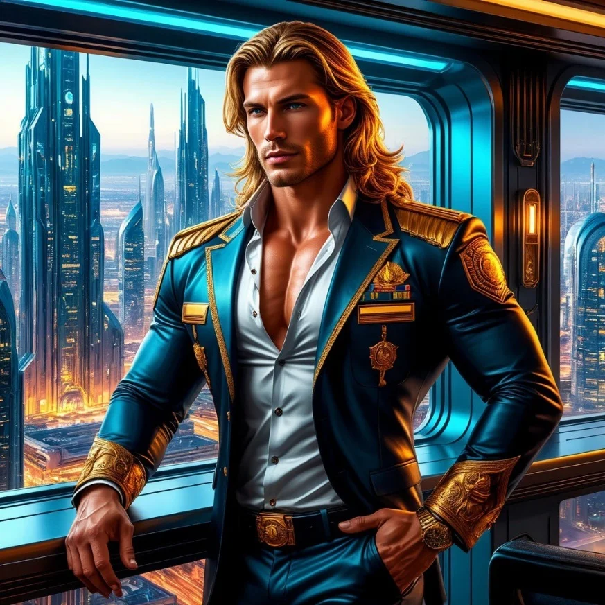 Обложка Космический замуж. Судьба на краю галактики