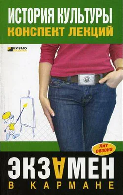 Обложка История культуры: конспект лекций