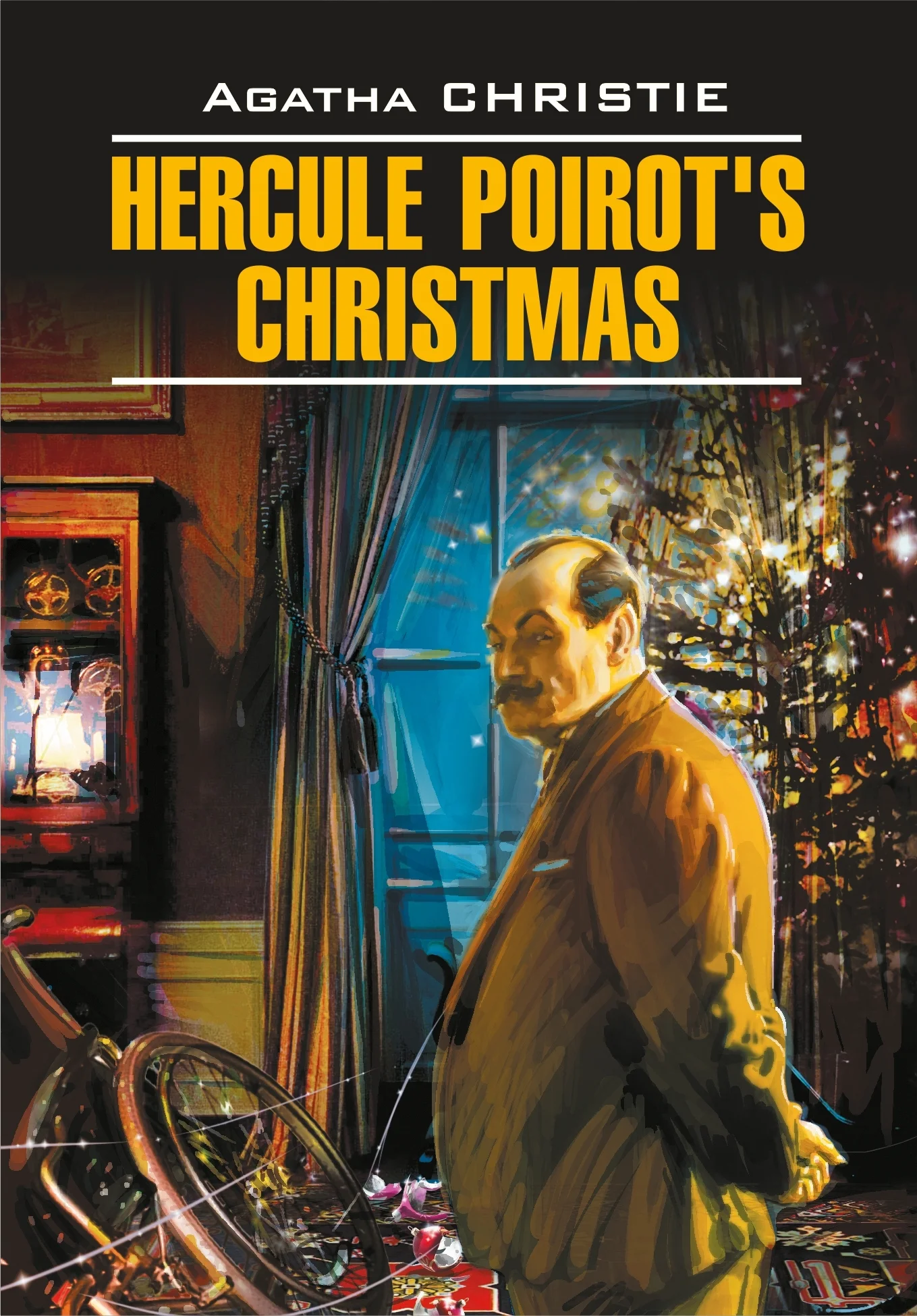 Обложка Hercule Poirot's Christmas / Рождество Эркюля Пуаро. Книга для чтения на английском языке