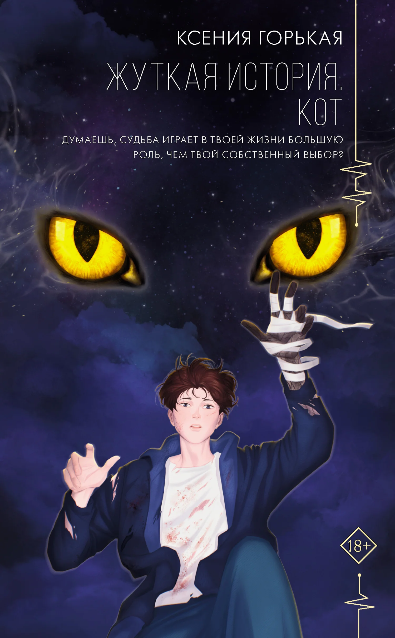 Обложка Жуткая история. Кот