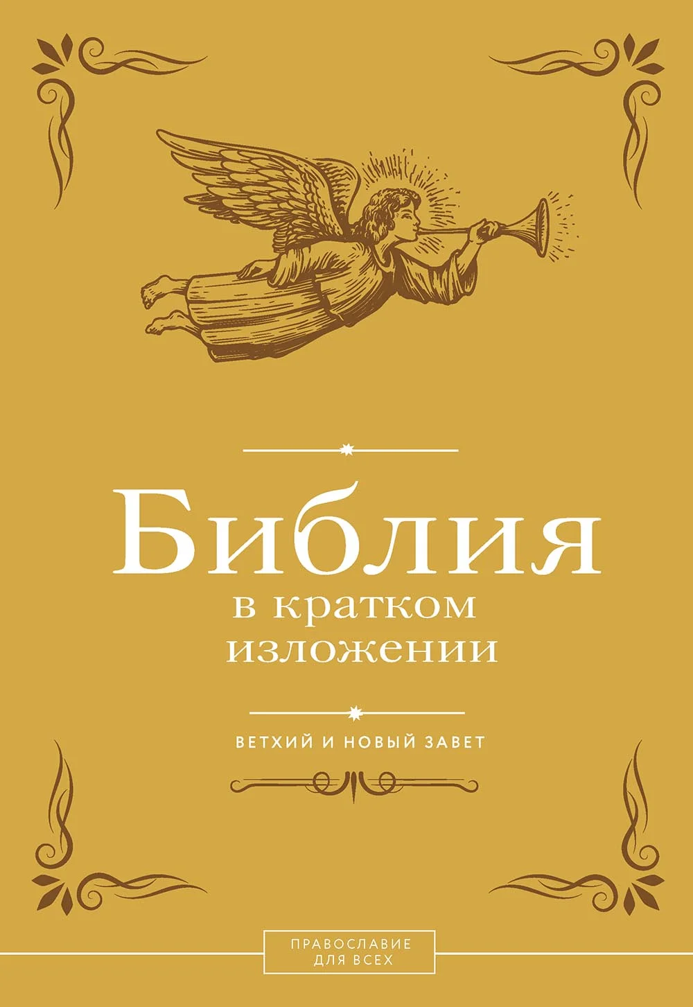 Обложка Библия в кратком изложении. Ветхий и Новый Завет
