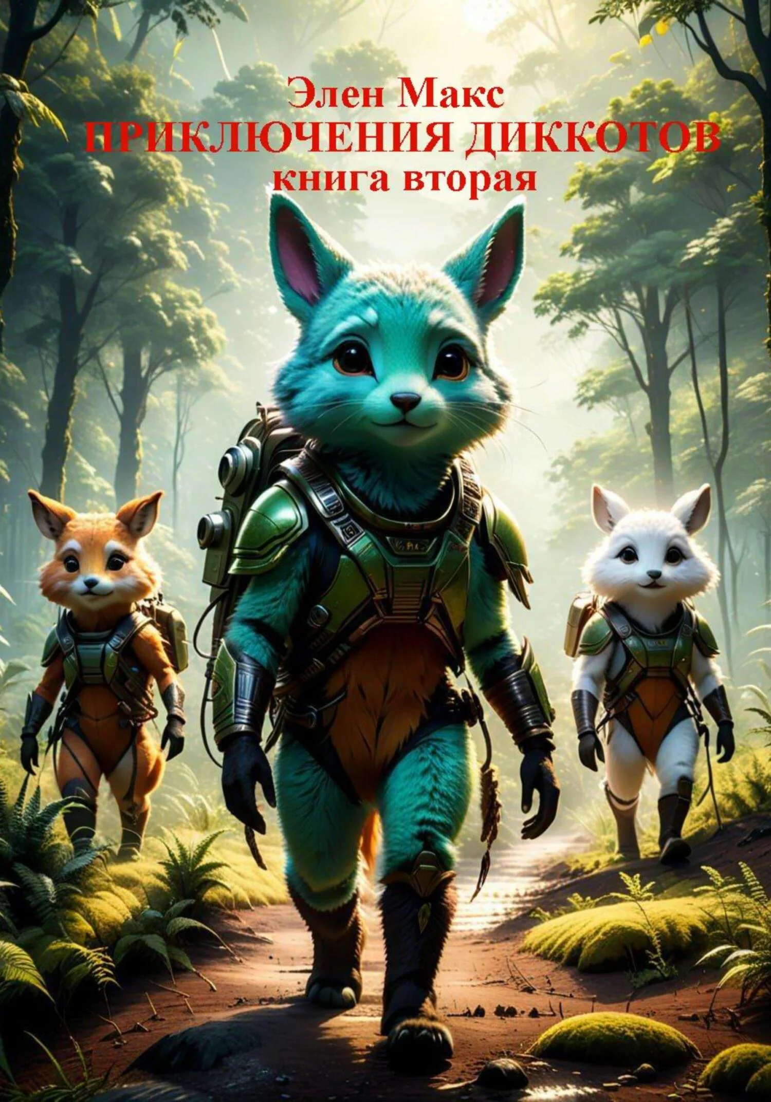 Обложка Приключения диккотов. Книга 2