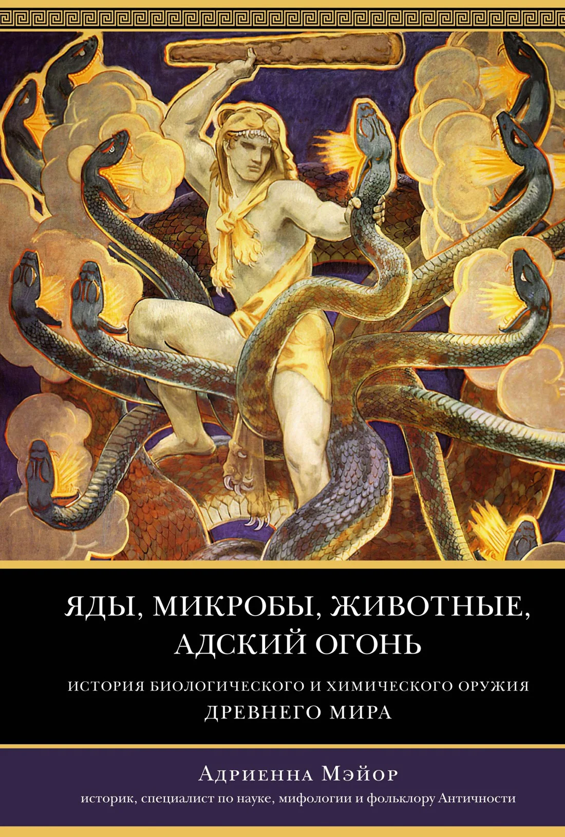 Обложка Яды, микробы, животные, адский огонь. История биологического и химического оружия Древнего мира