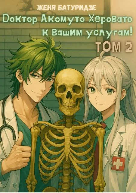 Обложка Доктор Акомуто Херовато к вашим услугам! Том 2