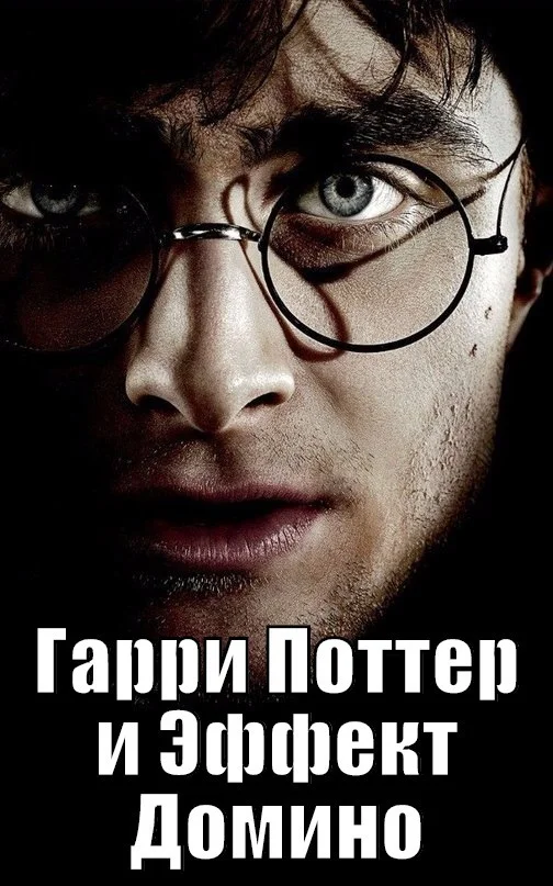 Обложка Гарри Поттер и Эффект Домино