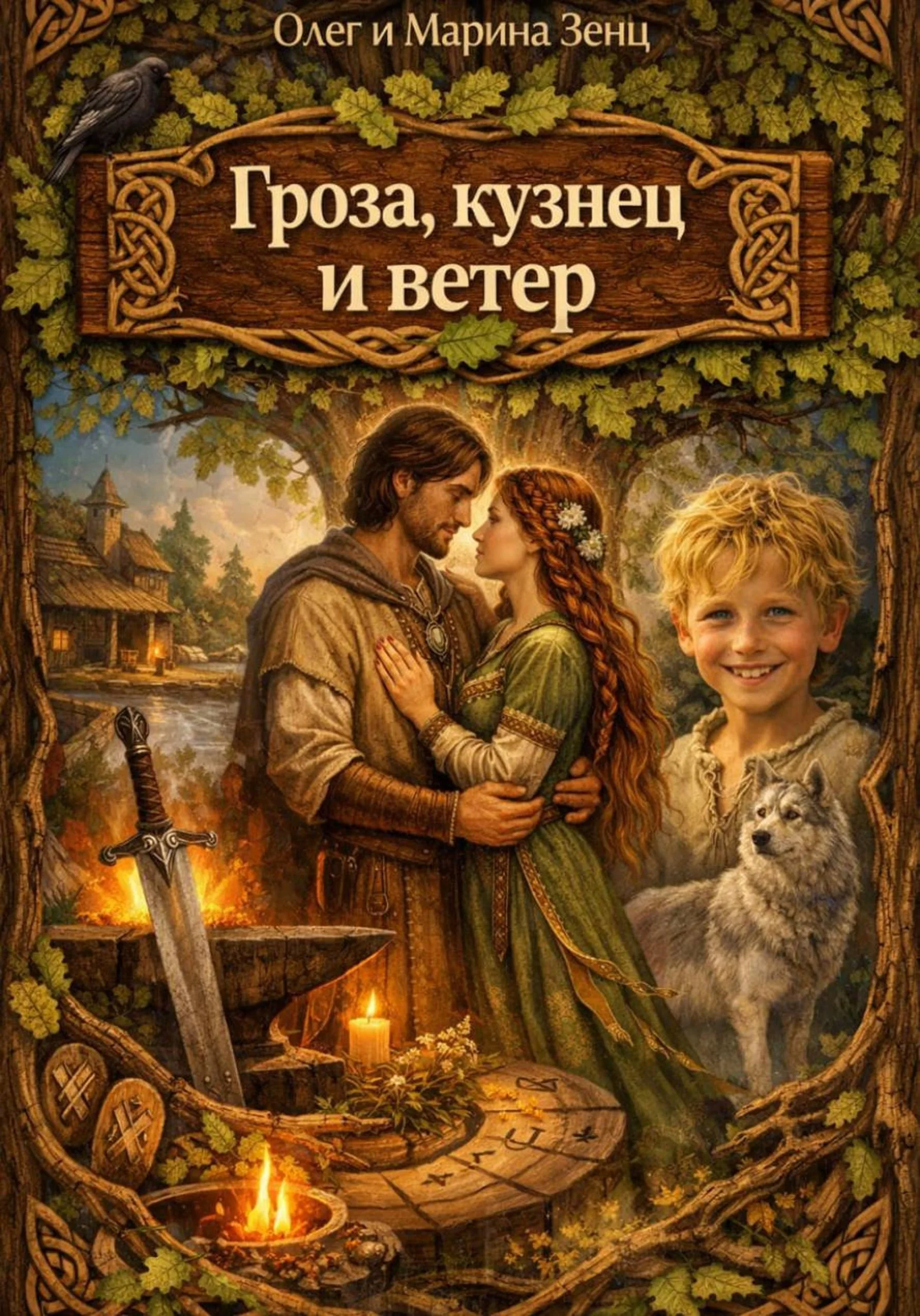 Обложка Гроза, кузнец и ветер