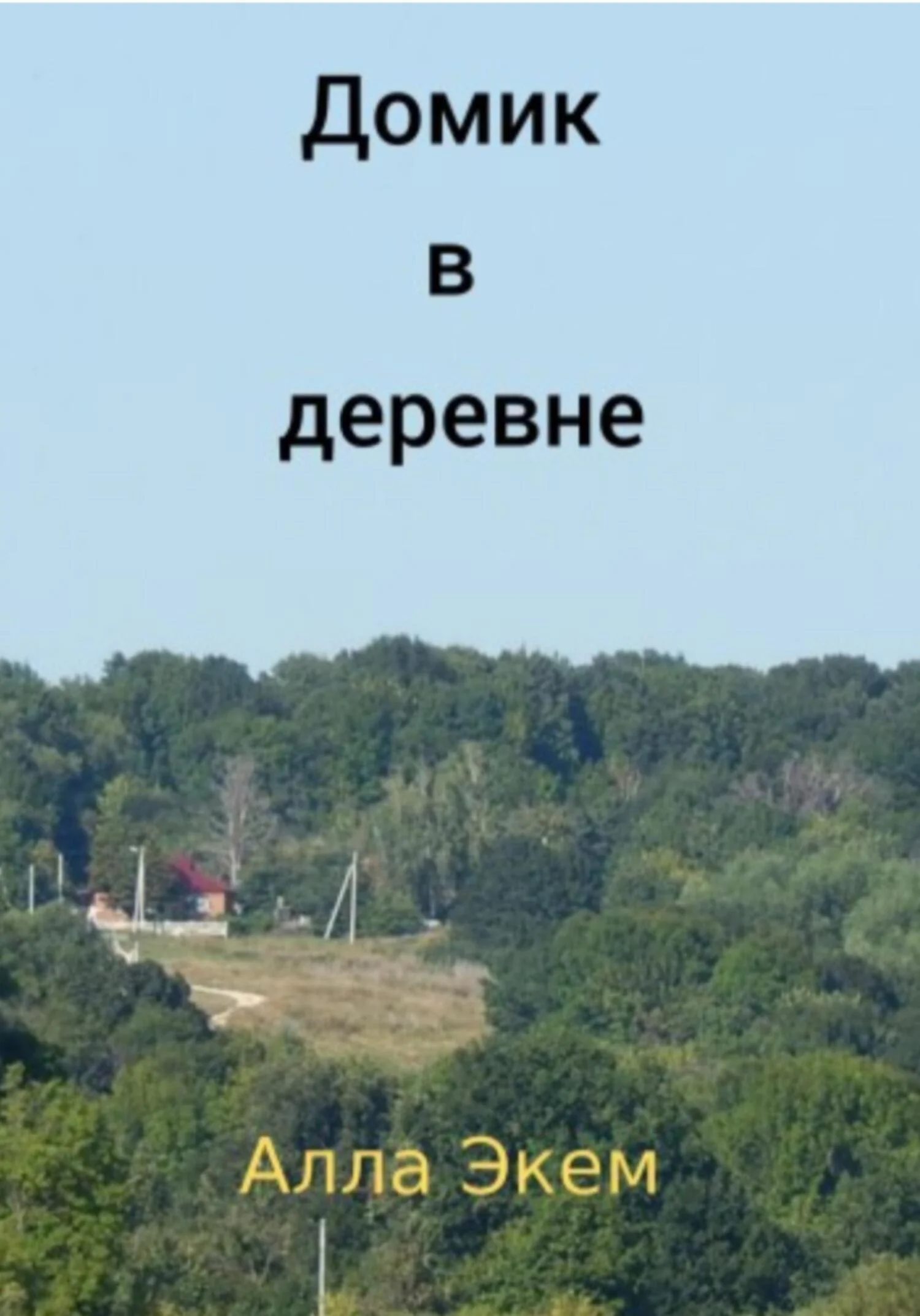 Обложка Домик в деревне