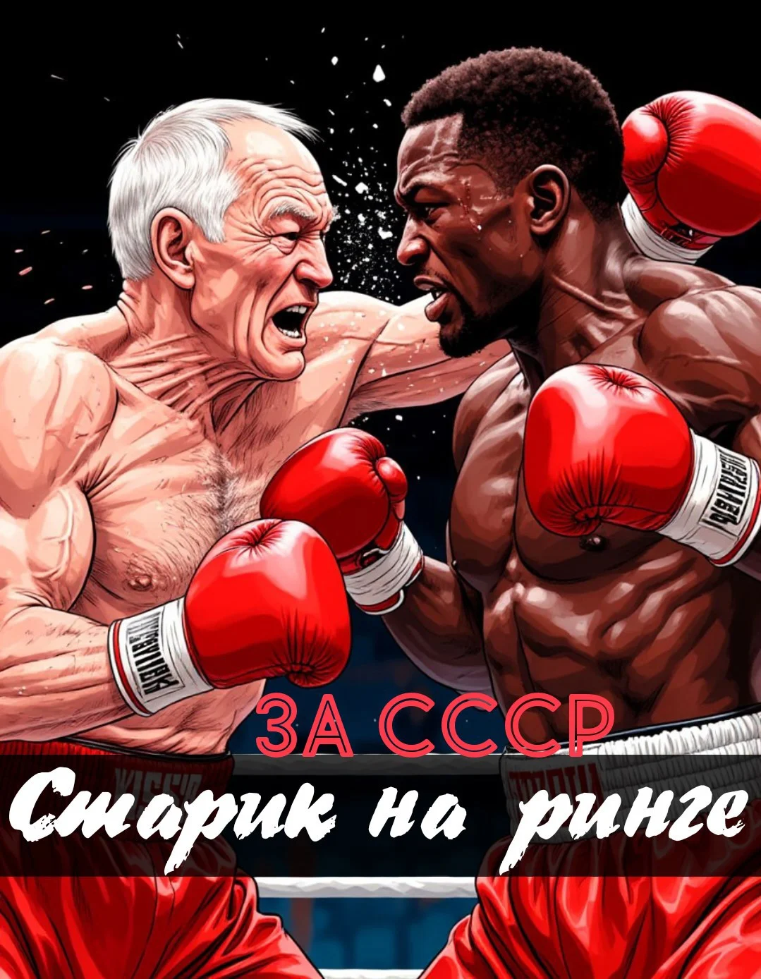 Обложка За СССР. Старик на ринге