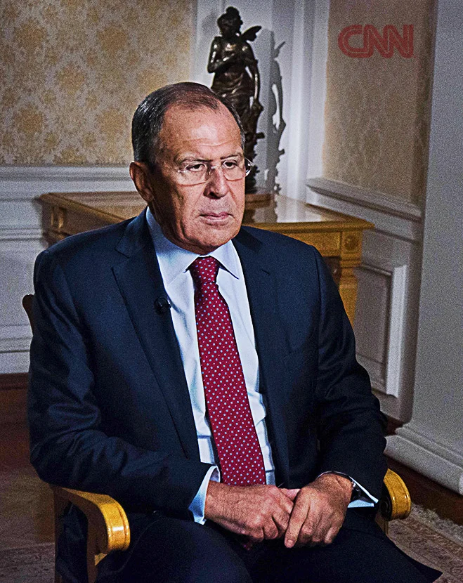 Обложка Интервью программе «Аманпур» на телеканале «Си-Эн-Эн»