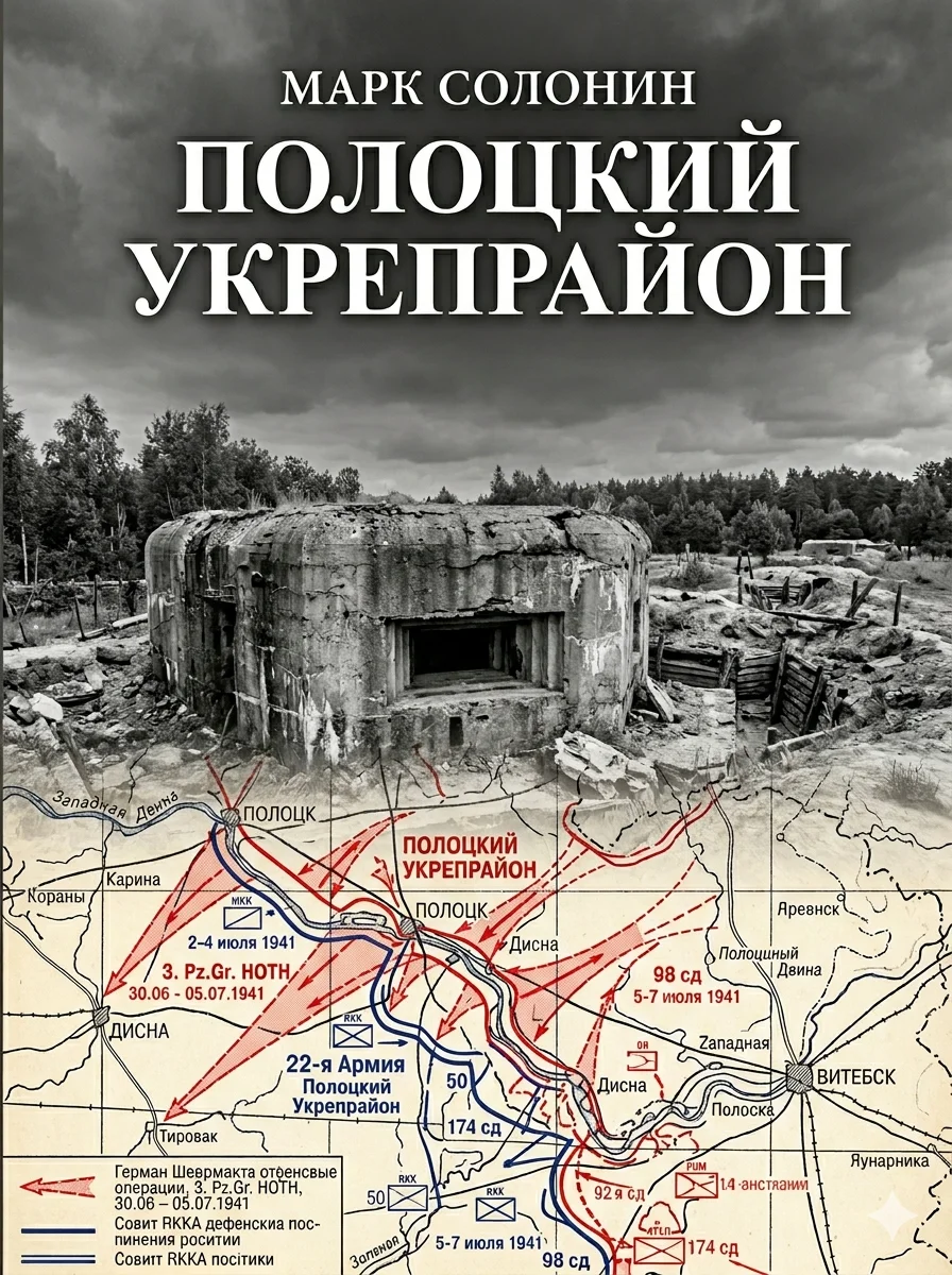 Обложка Полоцкий укрепрайон