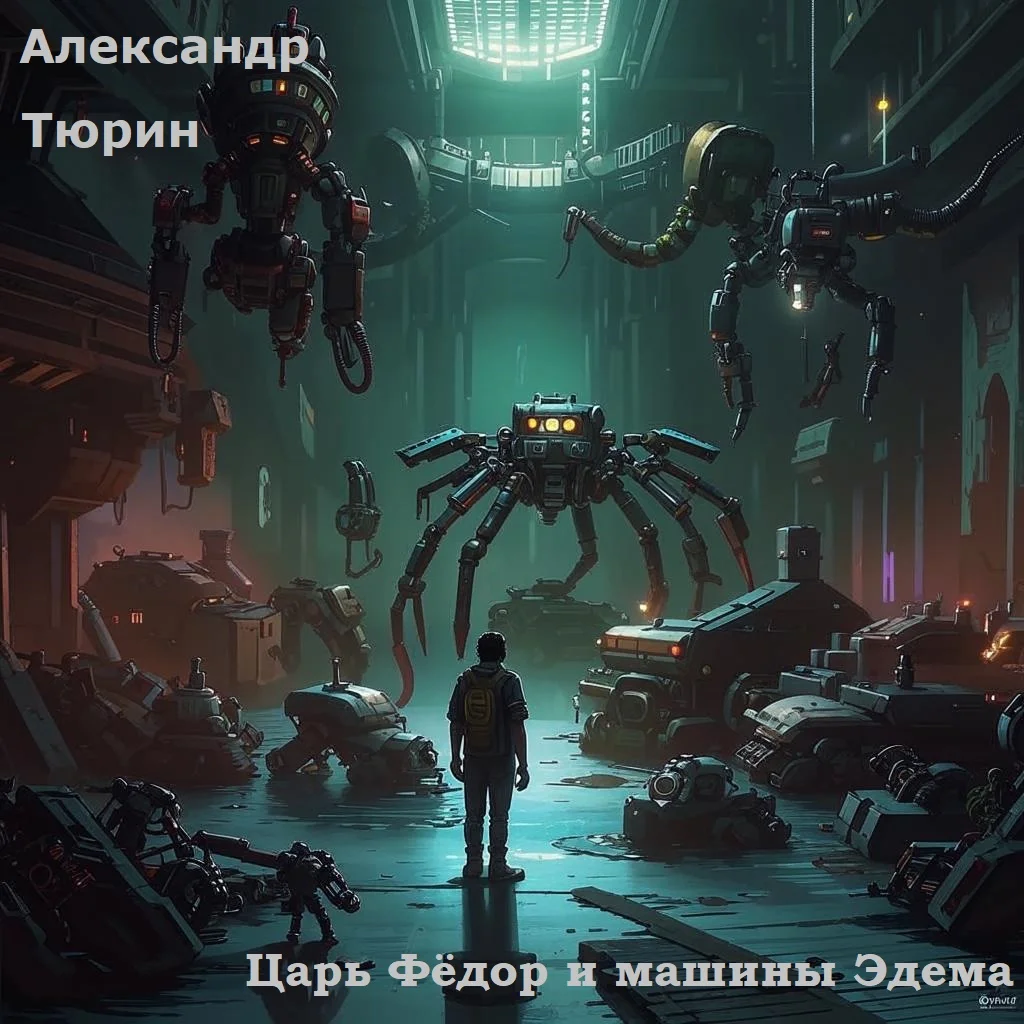 Обложка Царь Фёдор  и машины Эдема