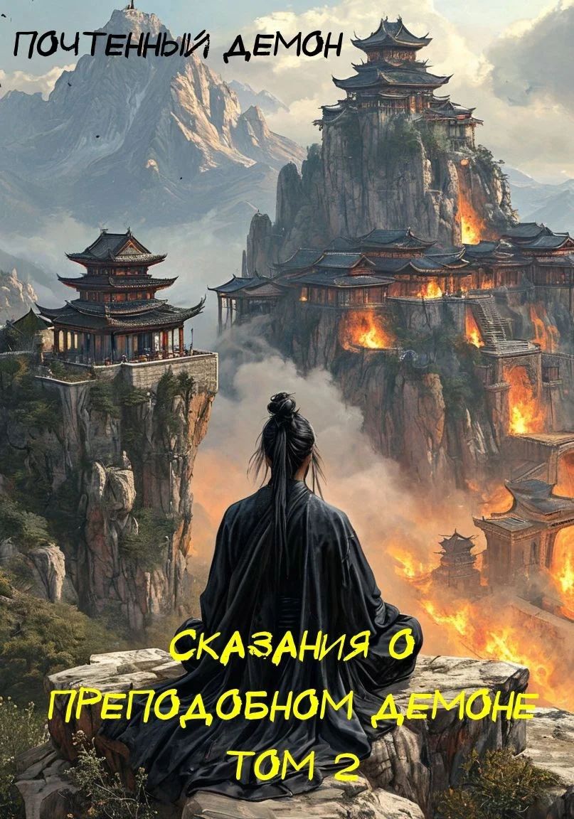 Обложка Сказания о преподобном демоне. Том 2