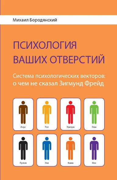 Обложка «Психология ваших отверстий.  Система психологических векторов: о чем не сказал Зигмунд Фрейд»