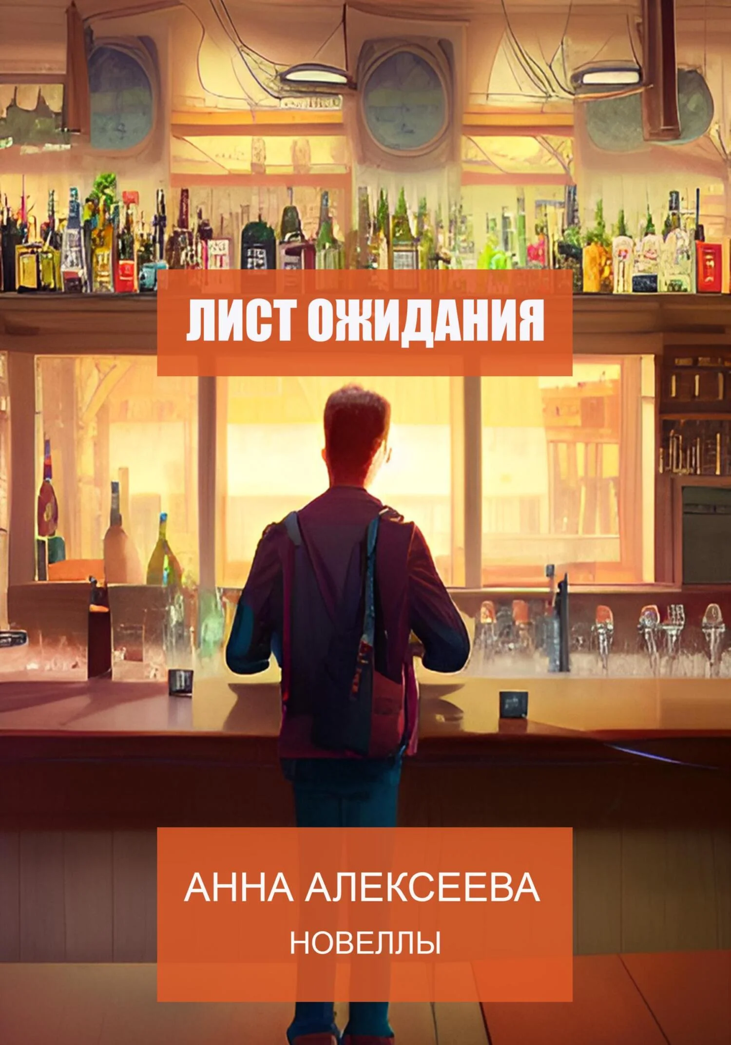 Обложка Лист ожидания. Новеллы