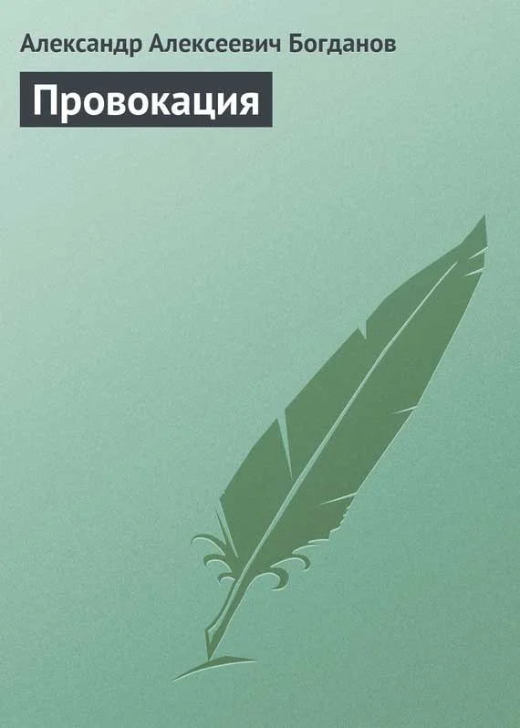 Обложка Провокация