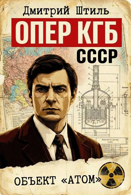 Обложка Опер КГБ СССР. Объект "Атом"