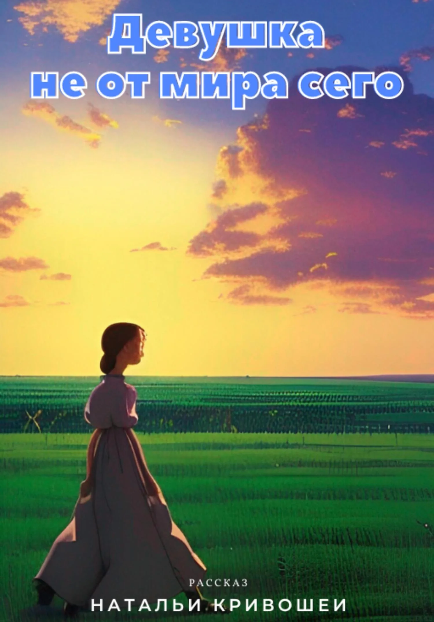 Обложка Девушка не от мира сего