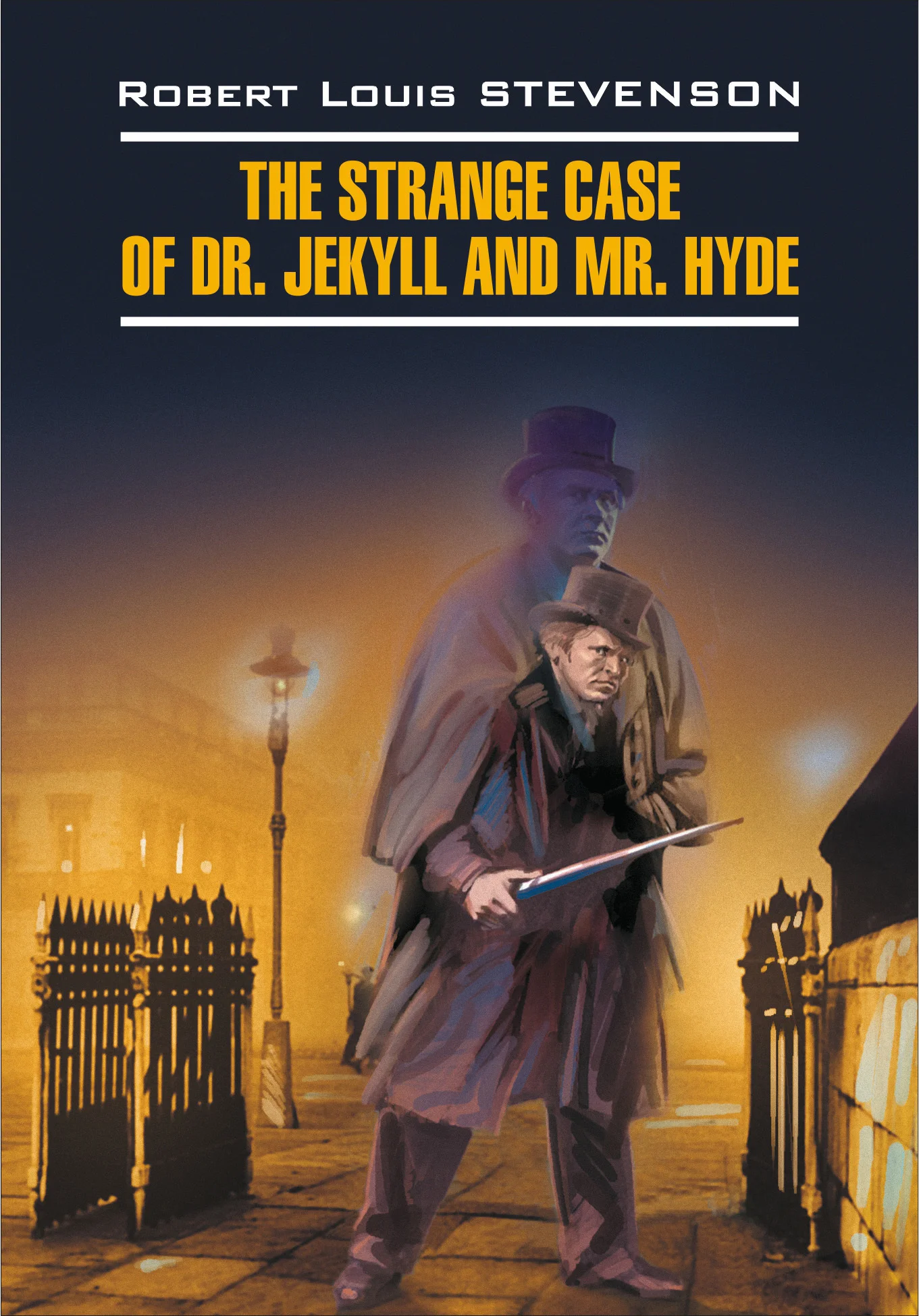 Обложка The Strange Case of Dr. Jekyll and Mr. Hyde / Странная история доктора Джекила и мистера Хайда. Книга для чтения на английском языке