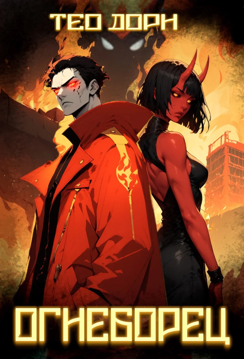 Обложка Огнеборец